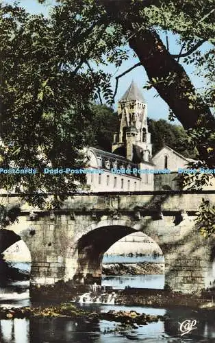 R586157 Brantome Pont sur la Dronne et l Abbaye C A P RP