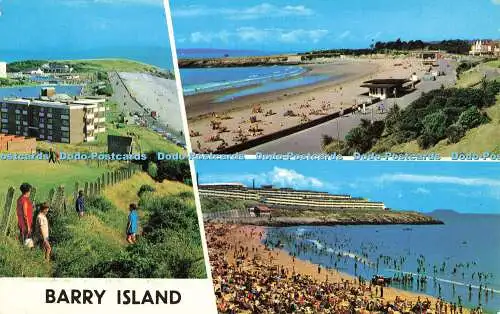 R582255 Barry Island The Knap Promenade Nell Point Photo Precision Limited Colou
