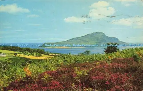 R580137 Holy Isle from Clauchland Hills E T W Dennis Photocolour