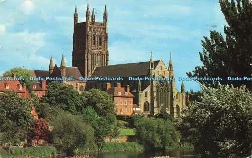 R582292 Worcester The Cathedral Photo Precision Limited Colourmaster Internation