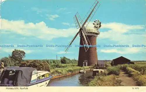 R582294 Norfolk Horsey Mill E T W Dennis Photocolour 1980