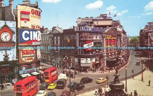 R580167 London Piccadilly Circus Fotografische Grußkarte Naturfarbe Serie