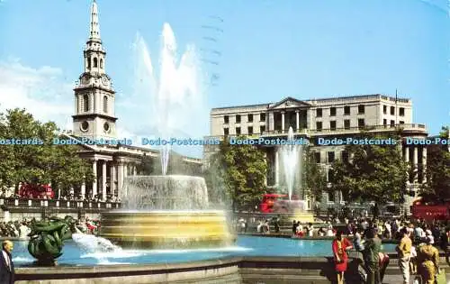 R580168 London Trafalgar Square John Hinde F R P S 1966