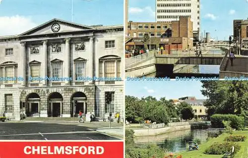 R582299 Chelmsford Shire Hall River Can Central Park E T W Dennis Photocolour Mu