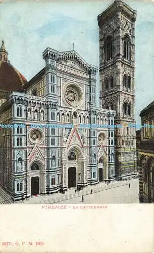 R586274 Firenze La Cattedrale G P M 1905