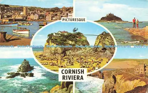 R582388 Malerische Cornish Riviera St Ives Land End Penzance Multi View 1973