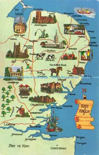 R582411 East Anglia Karte