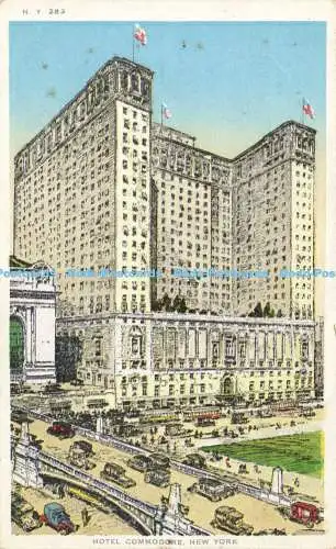 R586427 New York Hotel Commodore H H T Co