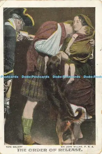 R586488 Tate Gallery The Order of Release G D und D L Sir John Millais P R A 191