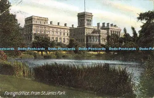 R586543 Foreign Office from St James Park J W B Commercial Series No 307 1913