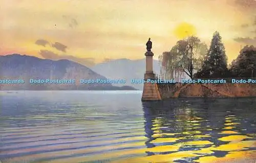 R586625 Lago Maggiore Pallanza Nenke und Ostermaier Photochromie Serie 191 Nr 32