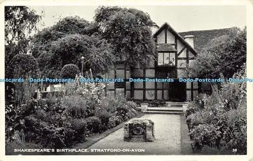 R586665 Stratford on Avon Shakespeare Birthplace 1957