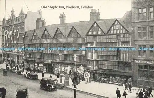 R586667 London Holborn Old Staple Inn Albert E Sparrow