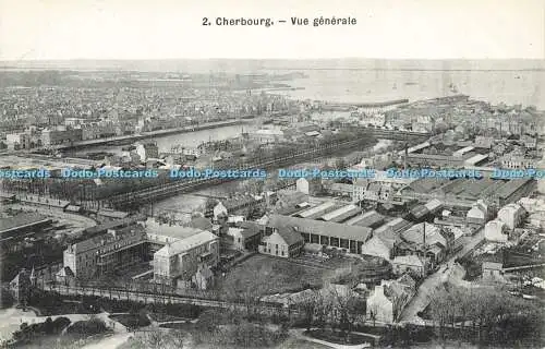 R586674 Cherbourg Vue Generale