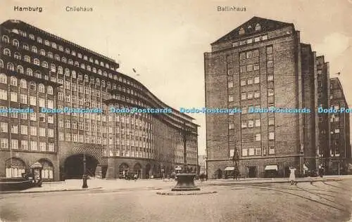 R586680 Hamburg Chilehaus Ballinhaus Wilh Junge