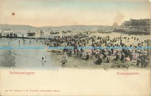 R586688 Scheveningen Strandgezicht J H Schaefer Nr 747