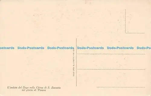 R586694 Landata del Doge nella Chiesa di S Zaccaria nel giorno di Pasqua G Zane