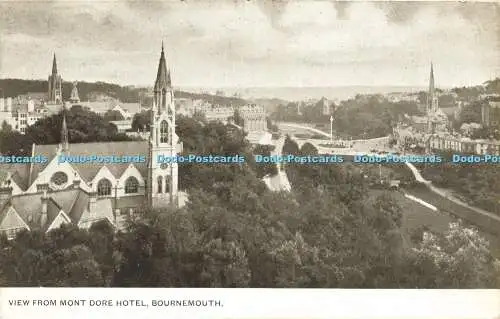 R586725 Blick auf Bournemouth vom Mont Dore Hotel