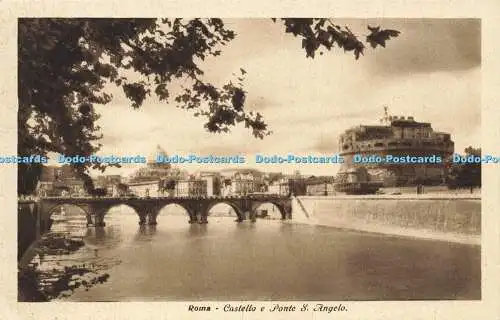 R586731 Roma Castello e Ponte S Angelo A Scrocchi