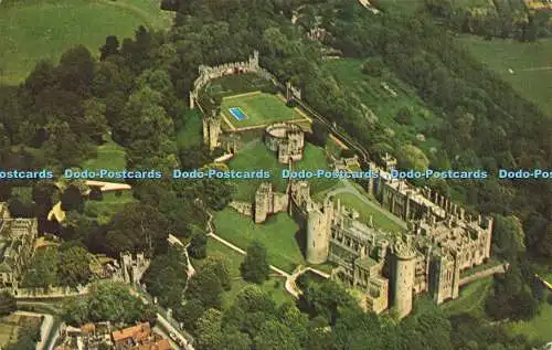 R586806 Arundel Castle D V Bennett Foto Ansicht Luftfilme