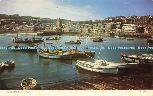 R586884 St Ives The Harbour Jarrold Cotman Farbe