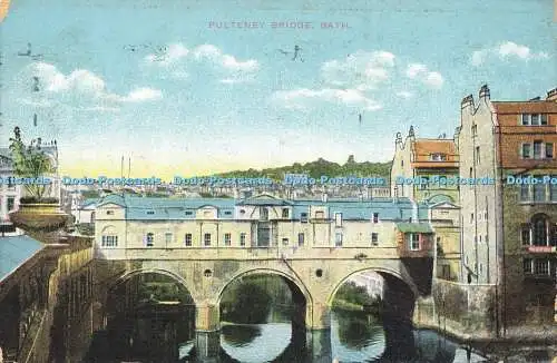 R586913 Bath Pulteney Bridge G D und D L Star Serie 1913