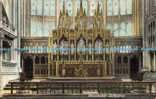 R586916 Gloucester Cathedral The Reredos F J Brooke Schraubenschlüssel Serie Nr 11884