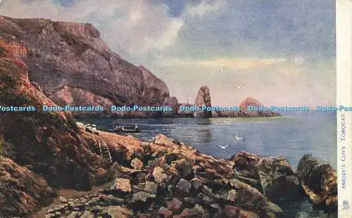 R587004 Ansteys Cove Torquay Tuck Oilette 788