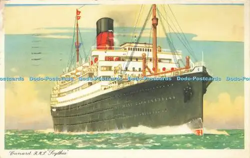 R587007 Cunard R M S Scythia B 833 1955