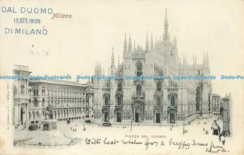 R587018 Milano Piazza del Duomo G Modlano