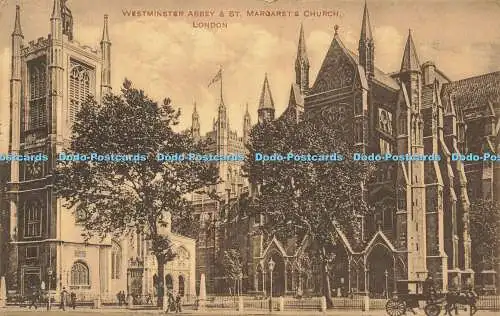 R587023 Westminster Abbey and St Margarets Church London No 10 1922