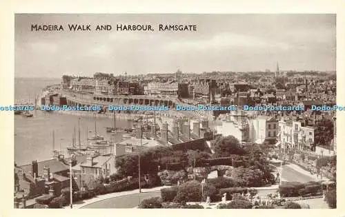 R587061 Madeira Walk and Harbour Ramsgate A H und S Paragon Serie