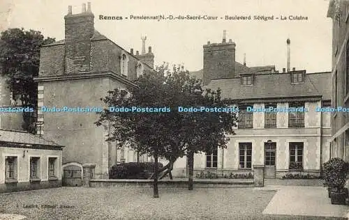 R587072 Rennes Pensionnat N D du Sacre Coeur Boulevard Sevigne La Cuisine