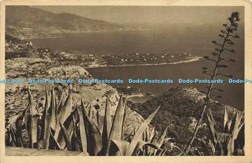 R587082 La Douce France 394 Cote dAzur Le Cap Martin vu du Rond Point de la Turb