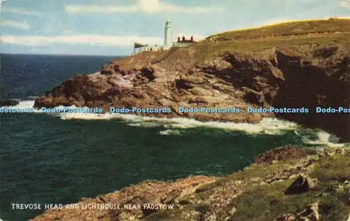 R587094 Trevose Head and Lighthouse near Padstow Salmon 1968