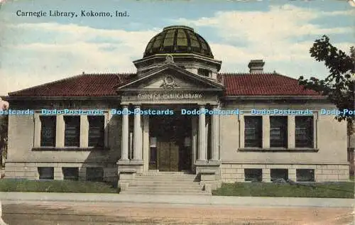 R587197 Carnegie Library Kokomo Ind C T Photochrom