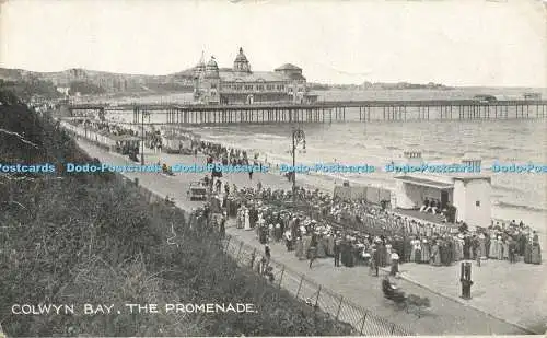 R587214 Colwyn Bay Promenade Dennis 11917