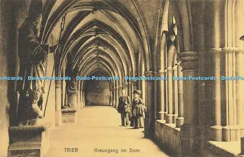 R587217 Trier Kreuzgang im Dom 1911 Ludwig Feist