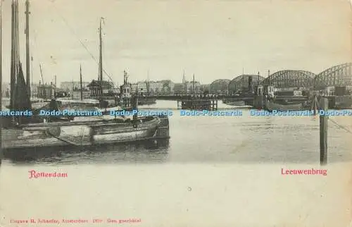 R587232 Rotterdam Leeuwenbrug H Schaefer Amsterdam