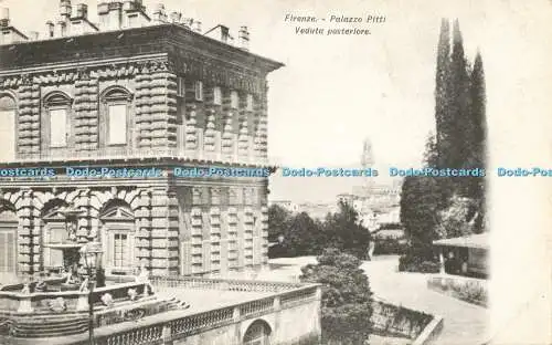 R587244 Firenze Palazzo Pitti Veduta posteriore Menotti Bassani