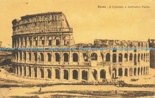 R587248 Roma Il Colosseo o Anfiteatro Flavio STA 20817