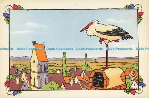 R587259 Vogel Hansi Illustration La Cigogne