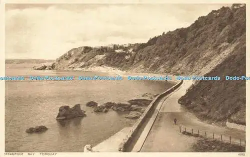 R587262 Meadfoot Bay Torquay 4962 Salmon Gravure Style