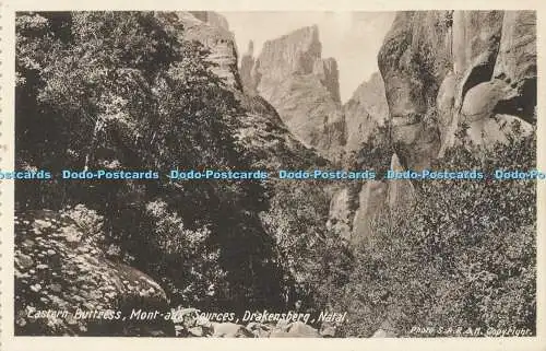 R587268 Eastern Buttress Mont aux Sources Drakensberg Natal S A R and H Newman A