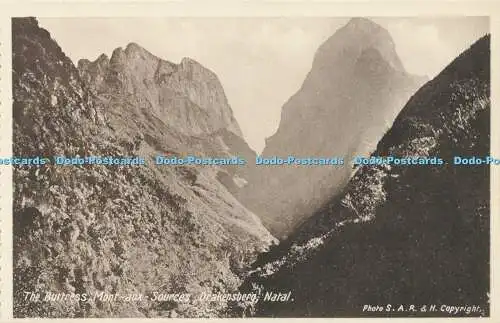 R587270 Buttress Mont aux Sources Drakensberg Natal S A R and H Newman Art Publi