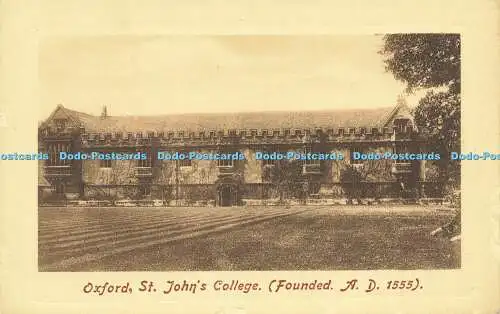 R587334 Oxford St Johns College gegründet A D 1555 Friths Serie Nr. 26920