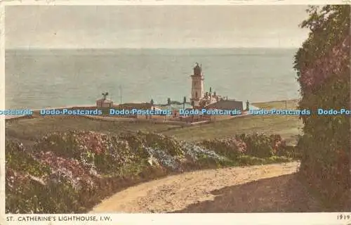 R587396 St Catherines Lighthouse I W 1919 Solograph Series De Luxe Photogravure