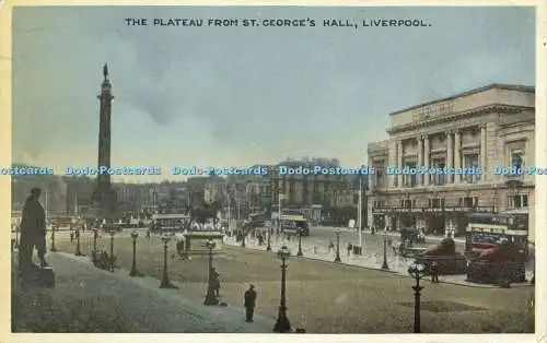 R587414 Plateau aus St Georges Hall Liverpool Dennis 1946