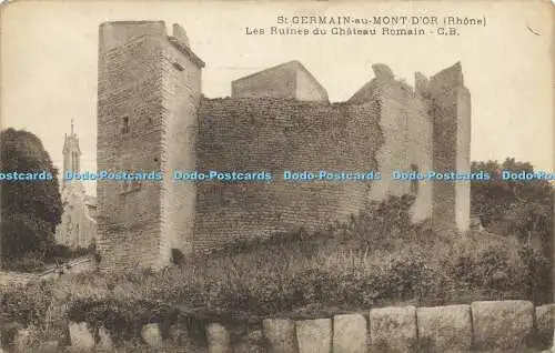 R587441 St Germain au Mont dOr Rhone Les Ruines du Chateau Romain C B und G