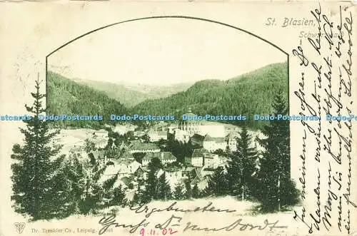 R587443 St Blasien Schwarzwald Dr Trenkler 1902